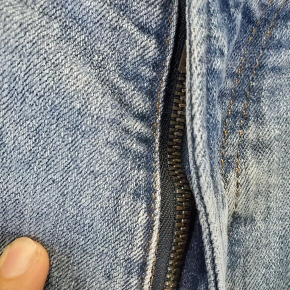 Sonoma Jeans Mens 34X30 Blue Regular Fit Straight Leg Stretch Denim - Picture 9 of 11